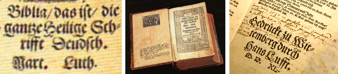 Luthers Bibelübersetzung ins Deutsche